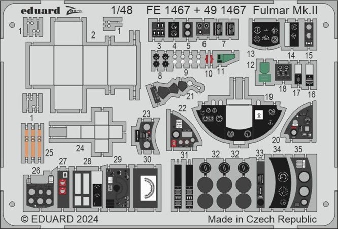 Eduard Accessories EX1067 - 1:48 P-39Q Arma Hobby - New