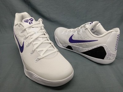 Nike Kobe 9 Elite Low EM Protro IH1401 100 White Purple Size 13 NEW NO BOX!