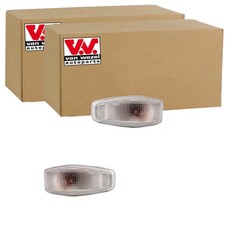 2X VAN WEZEL BLINKER WEIß VORNE BEIDSEITIG PASSEND FÜR HYUNDAI I30 KIA CEE'D