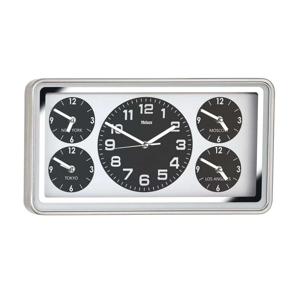 Mebus Quarzwanduhr 13813 - Bild 1 von 1