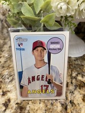 2018 Topps Heritage High Number Rookie Shohei Ohtani #600 Angels Baseball RC