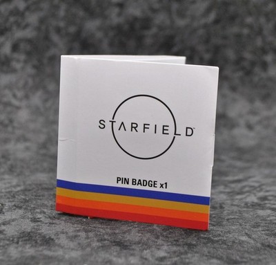 Starfield Pin Badge x1 Bethesda Promotional Item 2023 Gamestop Exclusive