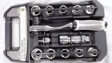 Master Mechanic 13 Pc Pass Through Spline Socket Set 228027