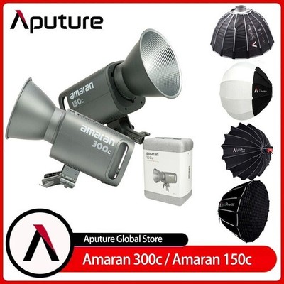 Amaran 150C/300C RGBWW LED Video Light Bi-Color 2500K-7500K Continuous Light KIT