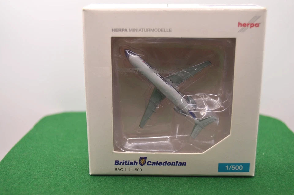 Herpa British Caledonian Airways BAC 1-11-500 Reg.G-AWYU No.523295 OVP Lim.Edit.