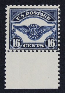 CKStamps: US Air Mail Stamps Collection Scott#C5 Mint NH OG Gum Skip