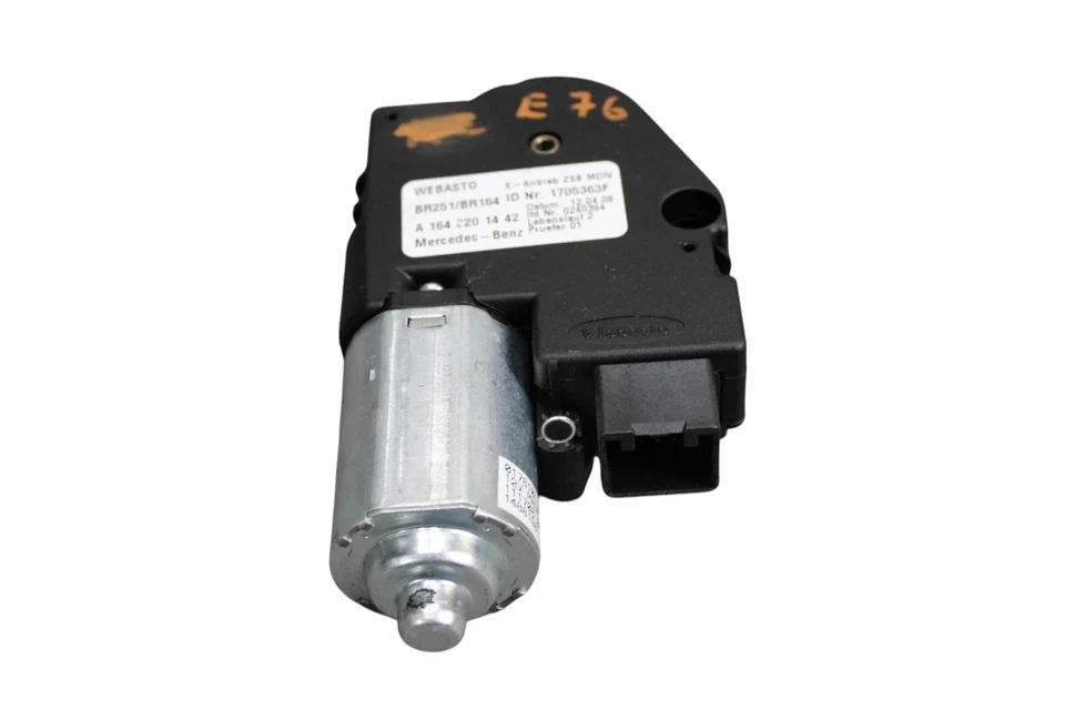 06-13 Mercedes GL550 GL450 teto solar panorâmico motor de teto solar A1648201442 fabricante de equipamento original - Imagem 4 de 4