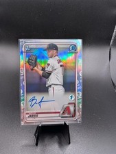 2020 Bowman Draft 1st Edition - Bryce Jarvis #CDA-BJA Chrome auto /30