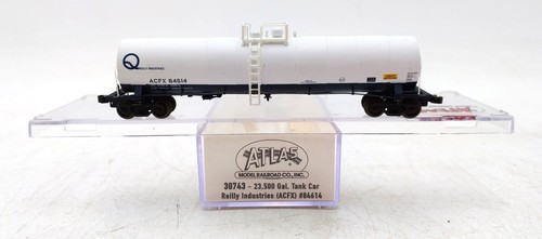 Atlas 30743 escala N ACFX 23.500 gal. Coche cisterna #84614 LN/caja | Condition: Used