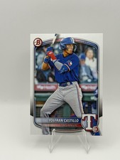 2025 Bowman Draft #BD-107 Yolfran Castillo Texas Rangers