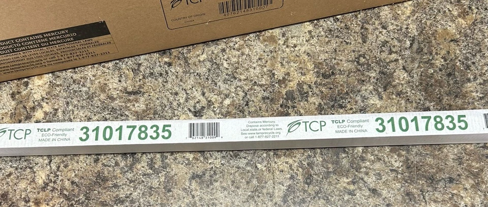 TCP 31017835 2' T8 Fluorescent Lamp 3500K ( Brand New Unopened Box of 25) - Image 2 of 4