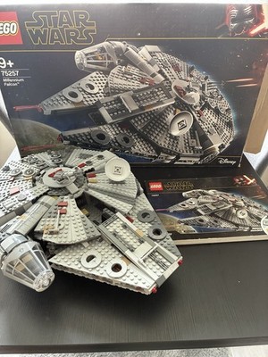 LEGO Star Wars 75257 Millennium Falcon mit OVP und Anleitung