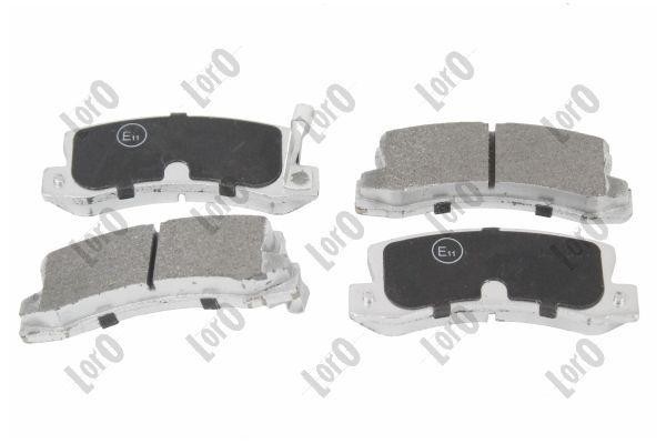 ABAKUS Brake Pad Set Disc Brake 231-02-125 For Lexus Toyota, Reinforced