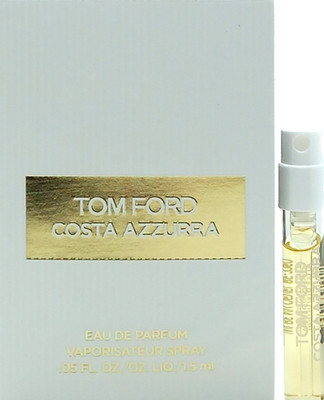 TOM FORD COSTA AZZURRA EAU DE PARFUM VIAL SPRAY UNISEX 0.05 Oz NEW TRAVEL SIZE!