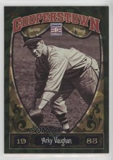 2013 Panini Cooperstown Collection Green Crystal Shard Arky Vaughan #37 HOF 1md