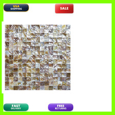 Art3D Mother Of Pearl Backsplash Wall Tile In Natural Polychromy Tile 11.8 X