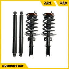 Front Complete Strut Assembly and Rear Shock Absorber For Buick Terraza Set of 4