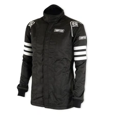 Simpson Racing C402212 Classic Racing Jacket SFI 5 - Medium - Black