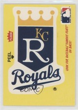 1986 Fleer Logo Lloyd Waner Kansas City Royals HOF 03rx