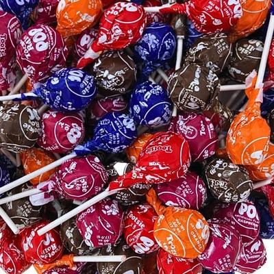 Assorted Fruit Flavored Classic Roll Pops 1.5-Lbs- Five Classic Flavors Bulk ...