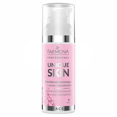 Aktiv Verstärkende Nachtcreme mit Bioretinol Unique Skin Farmona 50ml