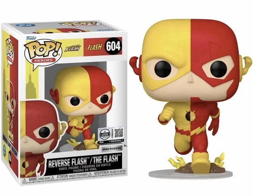 Funko POP #604 Reverse Flash / The Flash Split LE 3500 Gemini Exclusive