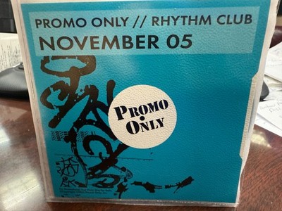 PROMO ONLY RHYTHM CLUB CD NOVEMBER 2005 NEW