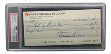 Maurice Richard Signed Montreal Canadiens  Bank Check #639 PSA/DNA