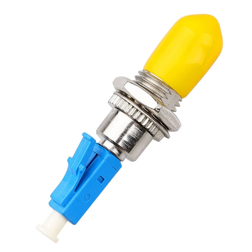 LC Male To ST Female Hybrid Fiber Optic Converter Adapter Single Mode Coupler f - Image 3 of 4