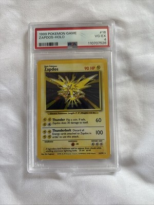 Zapdos 016/102 Base Set Holo for sale online | eBay