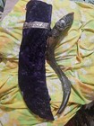 Yemenite Kudu Horn Shofar  23'' + Silver Coated Plated AMAZING DESIGN  OFFER! — photo 1