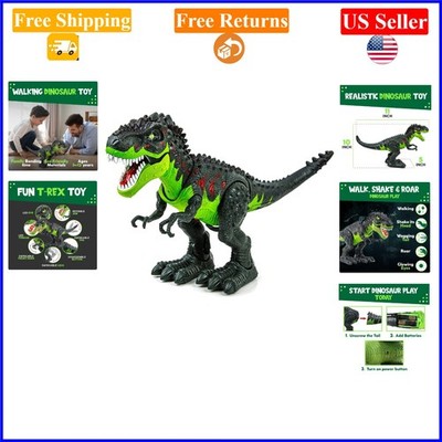 Kids T-Rex Walking Dinosaur Toy with Lights & Sounds, 16 inches | eBay
