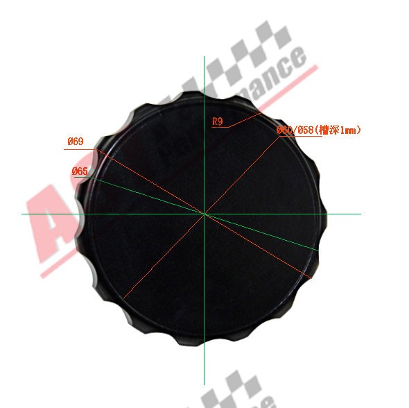 CNC Machined Screw On Aluminum Radiator For Cooler Cap 1.3 Bar Black 1pcs US