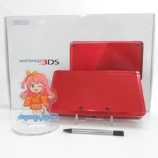 【Ausgezeichnet】Nintendo 3DS Metallic Rot Konsole Japanische Edition...