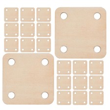 36 Pcs Gewebte Holzspäne Brettchenweben Webe...