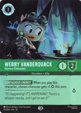 Webby Vanderquack Mystery Enthusiast - 211/204 - Epic - Disney Lorcana