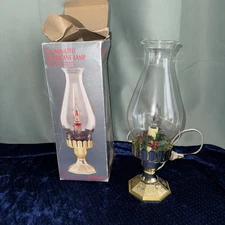 Vintage Christmas Flickering Flame Lamp Noma  & Box orig bulb works