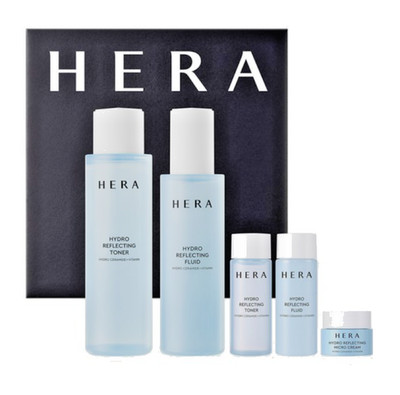Hera Hydro Reflecting Toner & Fluid Gift Set Skin Balance Moisture Elasticity