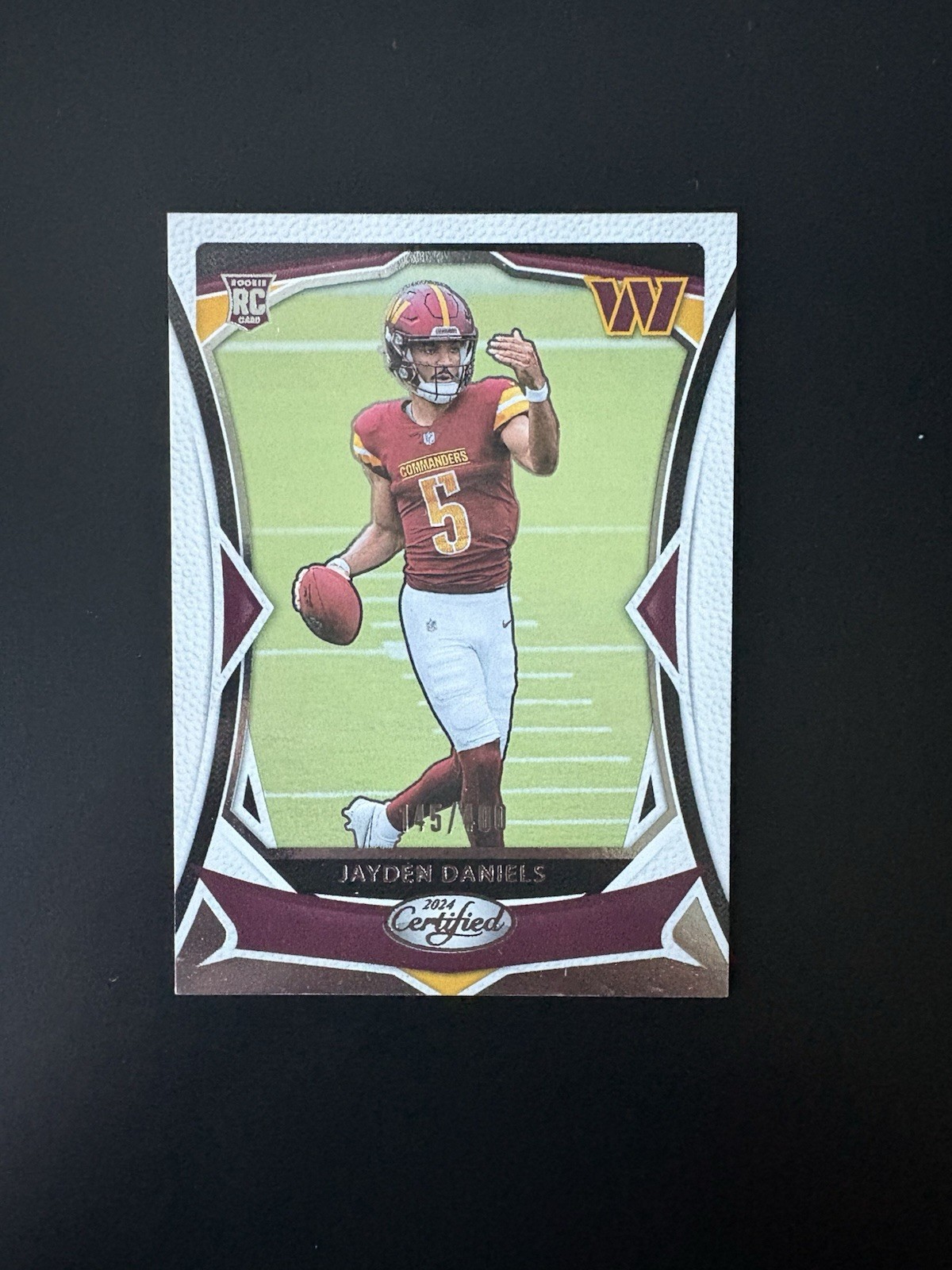2024 Panini Certified - Rookies Jayden Daniels #102 /400 (RC)