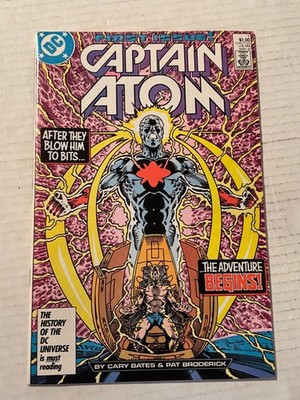 1987 DC Captain Atom #1 Comic Book /D93