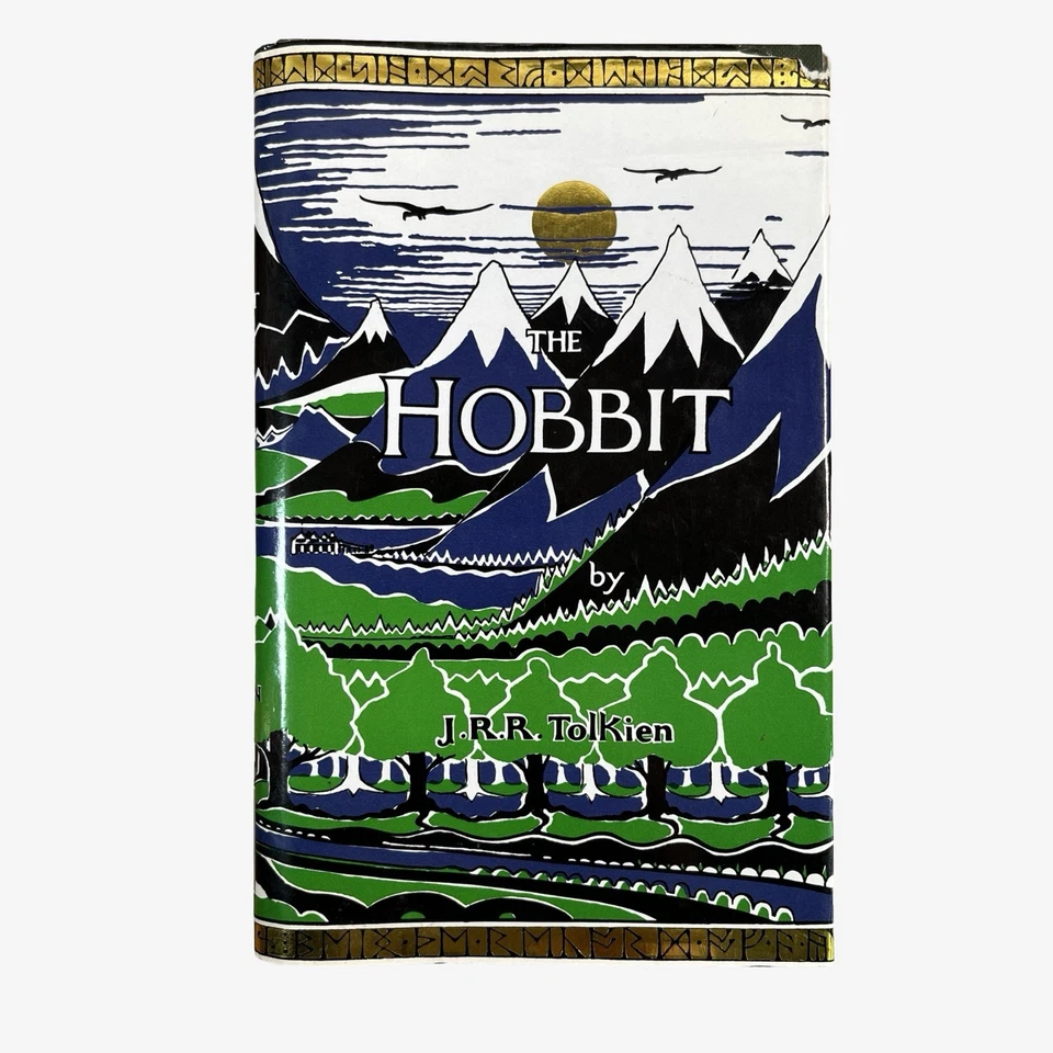 The Hobbit J R R Tolkien 1995 Illustrated Hardcover Prelude Lord Of The Rings - Image 2 of 4