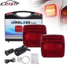2x Wireless Magnetic Trailer Lights Rechargeable Led Taillight Kit For Trailer 2x Wireless Magnetic Trailer Lights Rechargeable Led Taillight Kit For Trailer