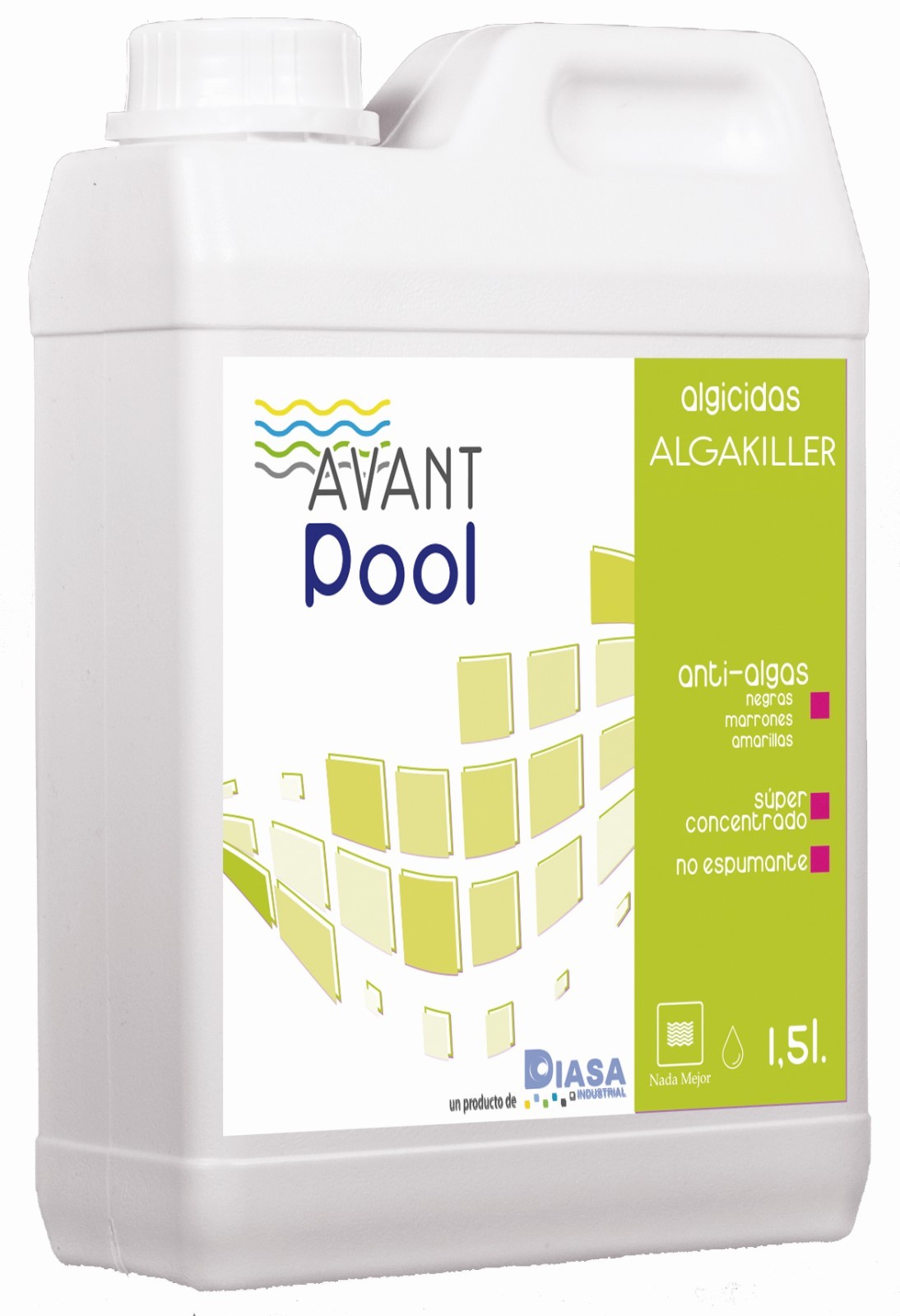 Crystalcare Algakiller: eliminación y destrucción de todo tipo de algas. 1,5 Lt