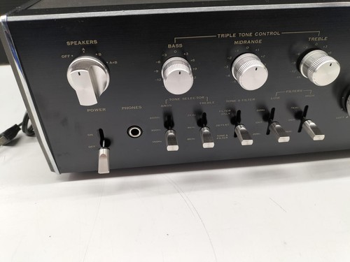 Amplificatore integrato SANSUI AU-7700 nero spazzatura usato dal Giappone - Foto 8 di 14