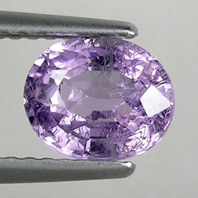 1.45 ct MASSIVE RUTILE INCLUSION  NICE  PURPLE - NATURAL SPINEL Oval  3020 LT!