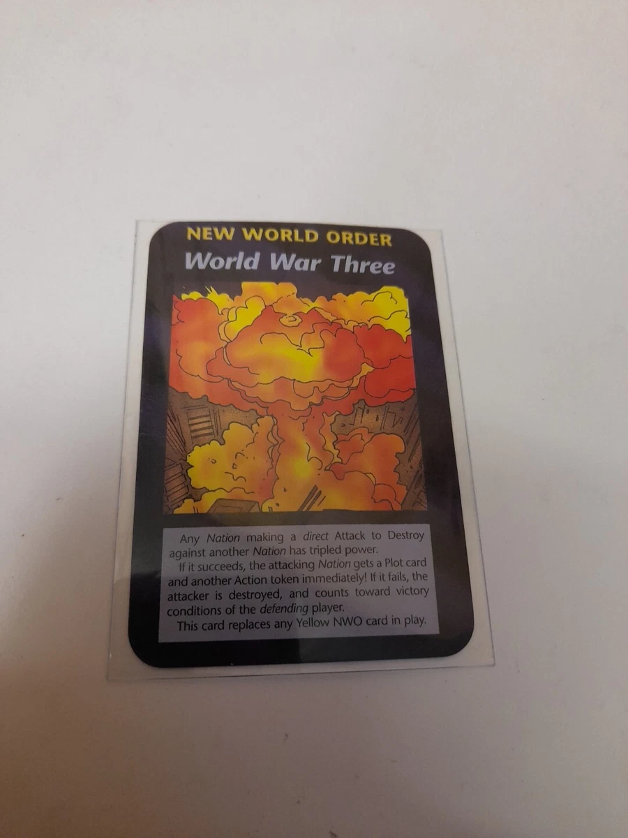 その他 World War Three PSA8 INWO Illuminati New World Order Collectible Card Game Items for sale | eBay