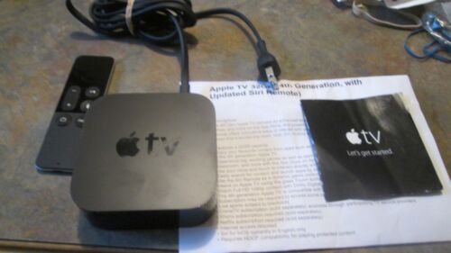 Apple TV 4th Generation HD Streaming Media Player W updated sir 32GB Black A1625 - Bild 1 von 9
