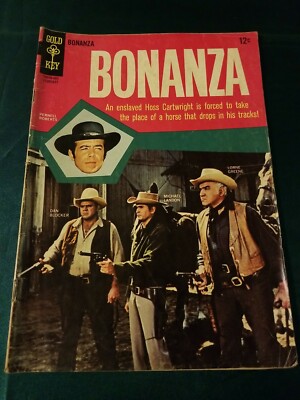 BONANZA #12 COMIC BOOK 1965 VERY FINE- OFF WHITE PAGES PAGES