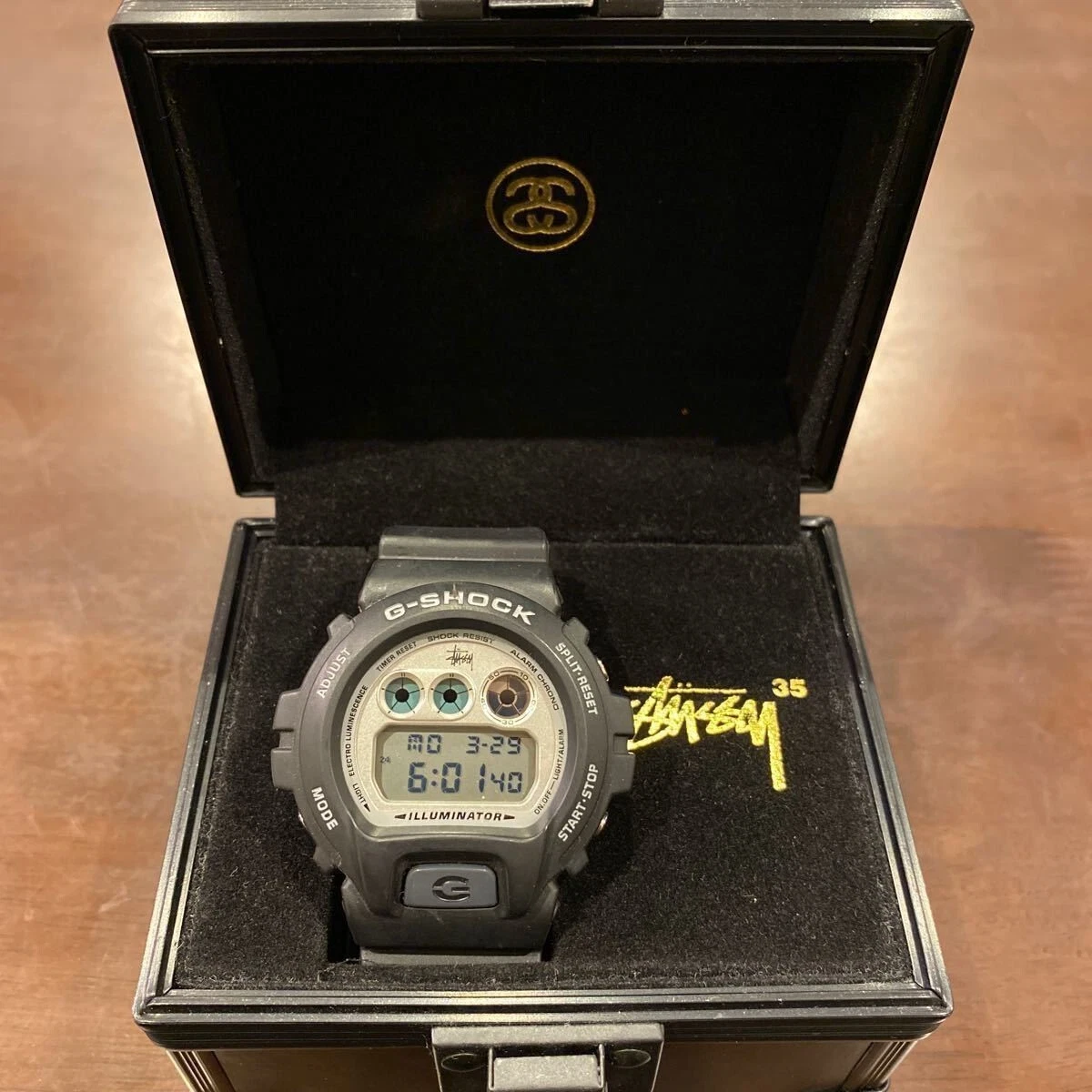 STUSSY G-SHOCK 35th Anniversary Limited Model DW-6900STF-1JR Case