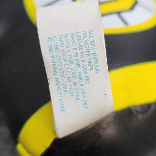 NHL Boston Bruins Jersey Souvenir Window cling 1993 Hockey - Picture 7 of 9